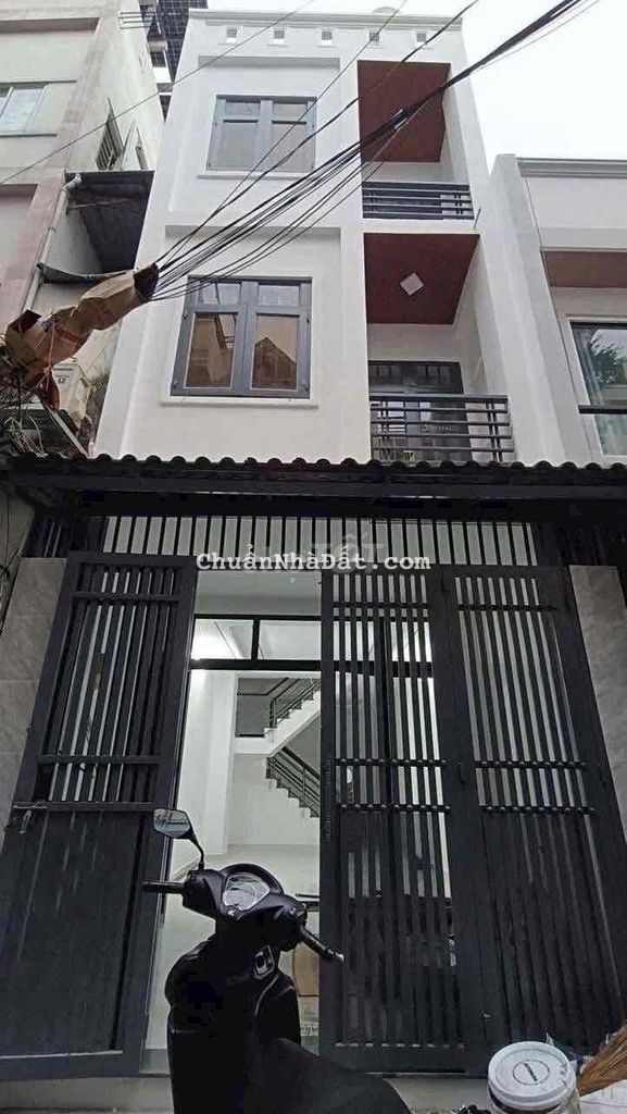 nhà 4x14m trệt 2 lầu 4 phòng ngủ 3wc, hẻm 4m đường mã lò. BHH A