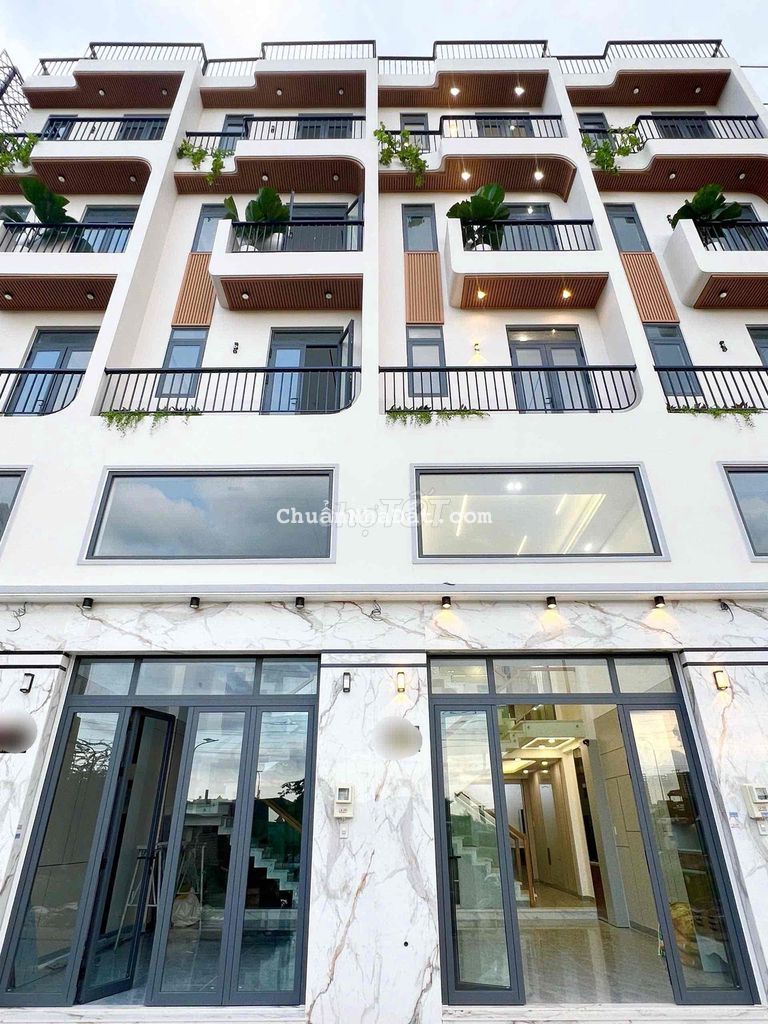 SIÊU PHẨM NHÀ PHỐ TPHCM 52M2(5PN,5WC)ĐƯỜNG TRƯỚC NHÀ 8M THÔNG.