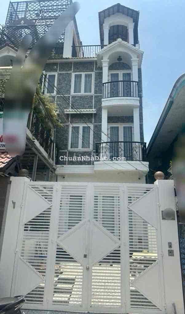 Nhà 4 tầng 1/ đường VÕ THỊ THỪA, phường APĐ, Q12, dt 81m2 (4,3mx19m)