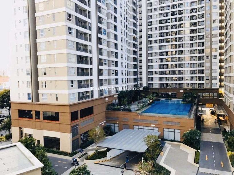 2 phòng ngủ 2wc 75m2 view đẹp 5.11 tỷ chung cư Novaland Golden Mansion