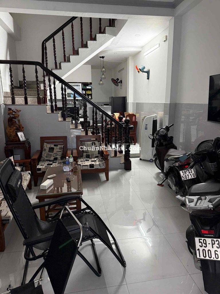 Nhà 1 xẹc Trần Thị Trọng ( Cống lỡ ) p  15 Tân Bình diện tích 56