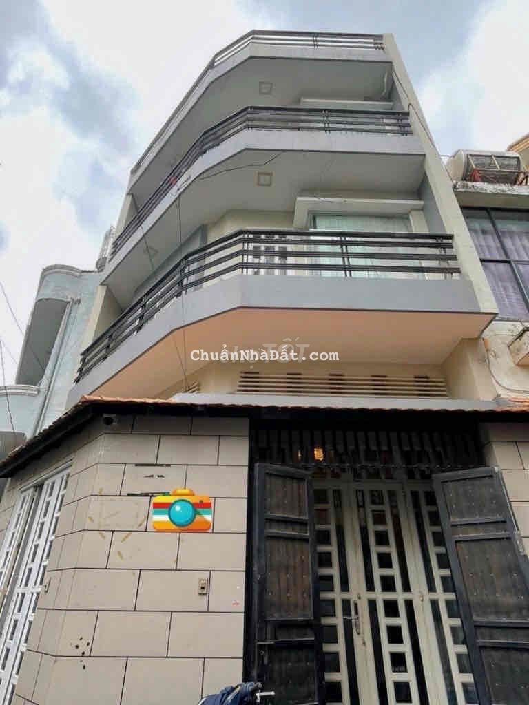 Bán nhà 4 tầng 48m2, ngang 4.2, HXH, Bà Hom, Quận 6. Giá chỉ 4.1 tỷ