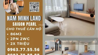 Hải Yến 0963 775 *** - cho thuê căn hộ Saigon Pearl 2 phòng ngủ, nội thất đẹp -Sang - Trẻ trung