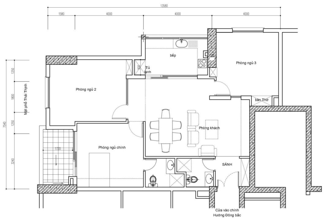 Bán căn hộ chung cư 3PN tại Hà Thành Plaza giá chỉ 7,8 tỷ