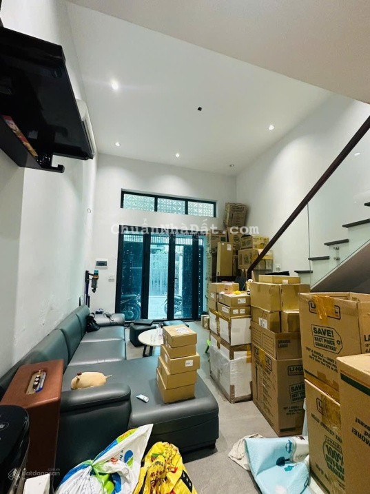 Nhà Kiều Mai, Bắc Từ Liêm, 4 tầng lô góc, ô tô đỗ, kinh doanh