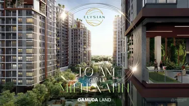 Elysian Thủ Đức 07/2025. Trực tiếp CĐT - CK cao nhất. Bao thuế phí + 5% sổ. Tặng 5 năm PQL