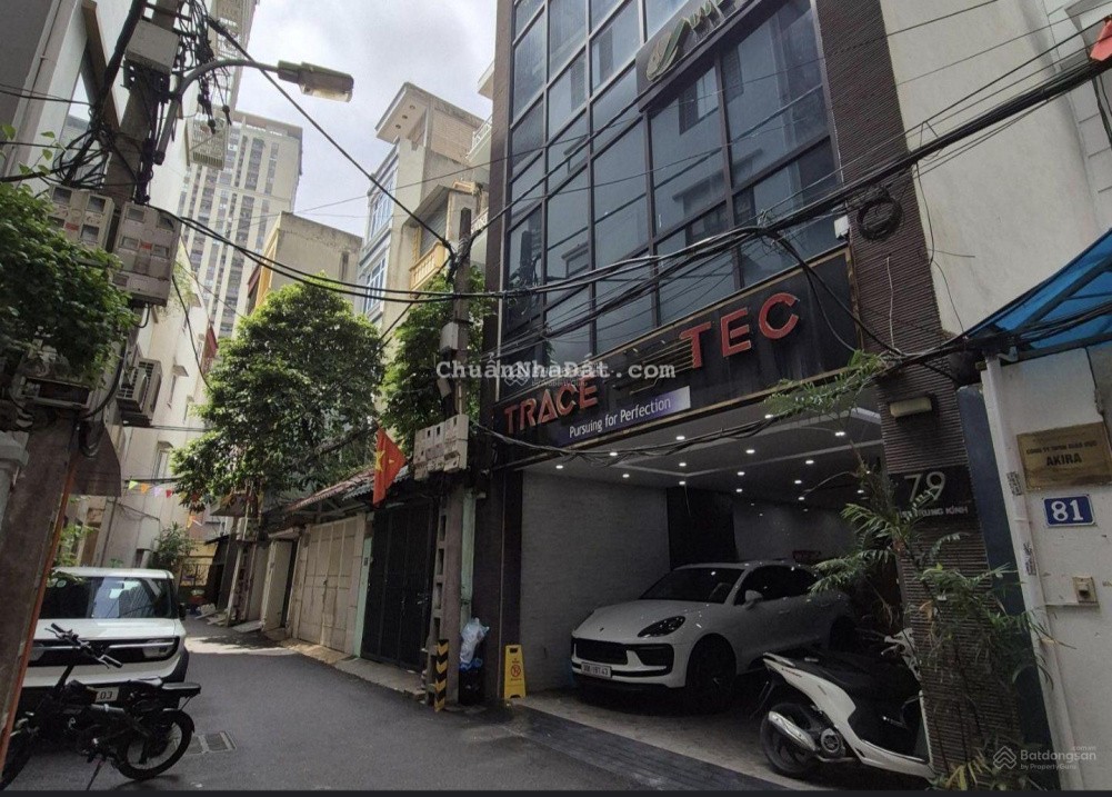 Cực phẩm phân lô, hơn 300tr/m2! Phố ôtô tránh Trung Kính to, DT 105m2, 6 tầng MT 4.7m, giá 32.5 tỷ