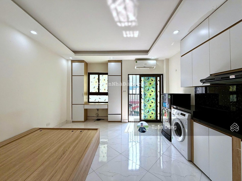 Tòa CHDV Phố Xã Đàn, 52m2*7 tầng, 12 phòng đủ đồ, dòng tiền 70 triệu/tháng, ngõ thông rộng, gần phố