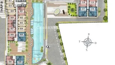 Cần bán căn hộ 1 phòng ngủ, view công view mát mẻ tháp B giá chỉ 3,250 tỷ