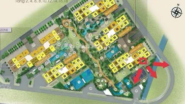 Bán gấp 2PN, 2WC 54m2 Tòa S3 ban công ĐN View Đại lộ giá 4,36 tỷ bao phí ở Lumi Hanoi LH 0974 690 ***