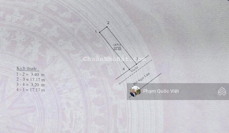 Bán nhà Nguyễn Văn Cừ DT 58m2 1 tầng nhỉnh 11 tỷ vỉa hè ô tô tránh kinh doanh đỉnh sổ vuông đẹp