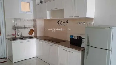 Cần cho thuê 1 PN 1 WC 45 m2 giá rẻ 11 tr CC Riverside 90 Nguyễn Hữu Cảnh, nội thất đầy đủ