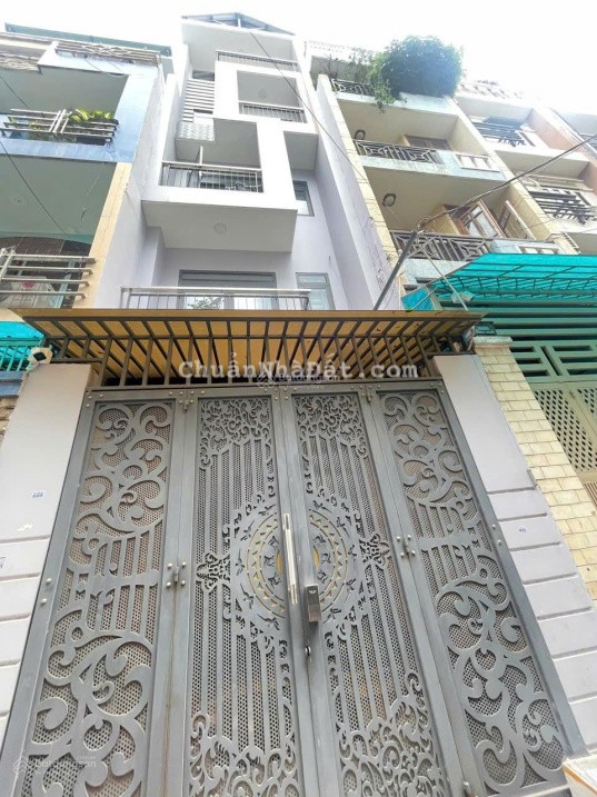 Bán gấp Nhà HXH 5m gần Khu Cư Xá Bắc Hải hẻm nhựa xe hơi thông, DT 4X16, KC 4 tầng, giá 14,5 tỷ