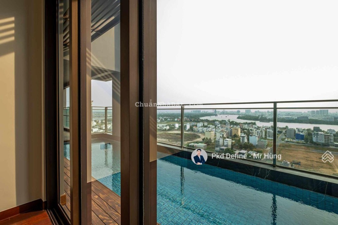 Căn hộ hạng sang DEFINE - 4PN 325m2 - có hồ bơi riêng, view sông Sài Gòn - Tin thật 100% - Giá rẻ