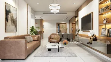 Cho thuê căn hộ 3PN full nội thất - tầng cao view trực diện sông & Landmark đẹp nhất The River