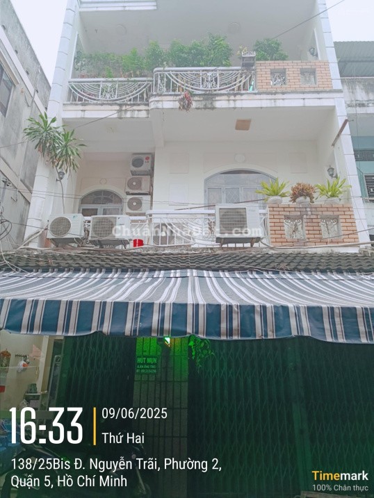 Nhà phố 3 lầu HXT 7m đường Nguyễn Trãi Quận 5 (6.5 x 21m) GPXD mới: 7 lầu. Giá bán: 24.5 tỷ