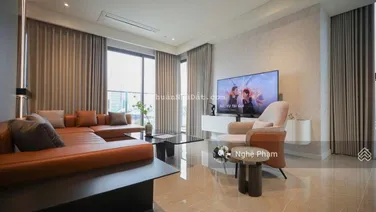 Cho thuê căn hộ 3 phòng ngủ Opera - Metropole Thủ Thiêm. View sông, view Bitexco view cầu Ba Son