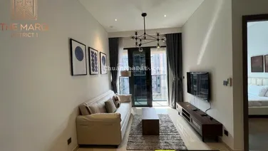 Bán căn hộ cao cấp The Marq 2PN 72m2 giá 15,2 tỷ - tầng cao, view đẹp. Đã có sổ hồng