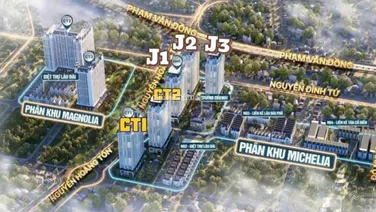 Căn hộ công viên - Phạm Văn Đồng - 100tr/m2