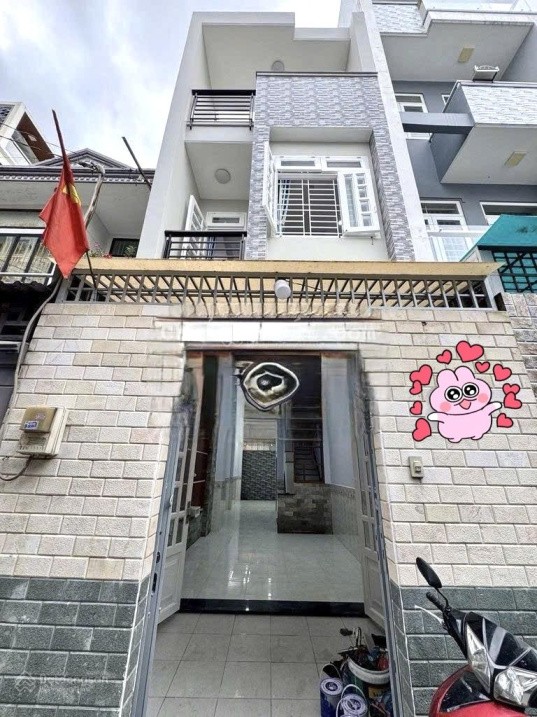 Nhà mới sơn hẻm xe hơi gần BC Hồng Đức 4x15m có 4PN 3WC Thống Nhất P11 GV