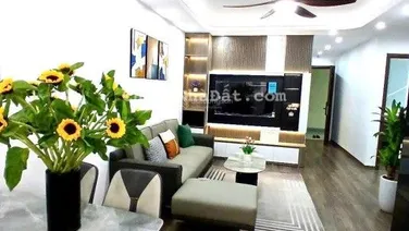 Căn 3 phòng ngủ 2 vệ sinh view hồ toà HH1 Linh Đàm - Hoàng Mai, nội thất đầy đủ, tầng trung, 3.x tỷ