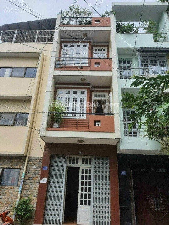 Cần bán nhà hẻm xe 7 chỗ. Khu Bùi Đình Túy - Bạch Đằng. DT: 3.7x14m. Xây 4 tầng. Giá 8 tỷ 600 triệu