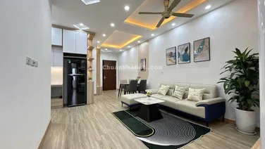 Nhà full mới, toà Bắc Rice Tây Nam Linh Đàm Hoàng Mai 2 phòng ngủ 2WC không phụ thuộc thang máy