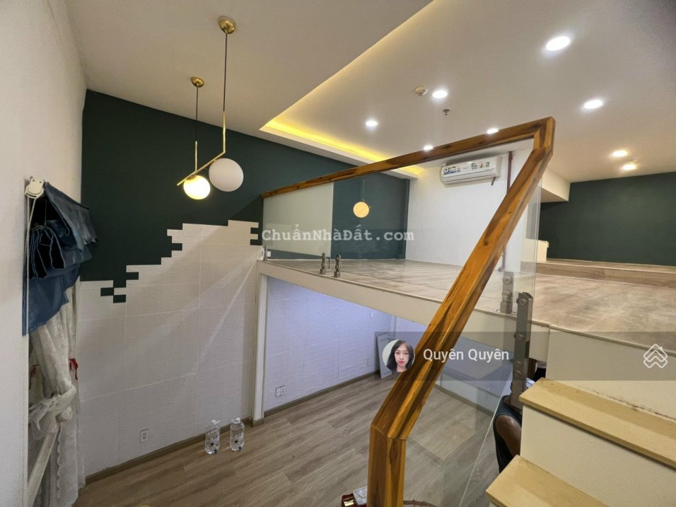 Charmington Q10 bán Officetel có gác 31m2 chỉ 1tỷ850 bao hết có sẵn HĐ thuê, được ở/VP cty