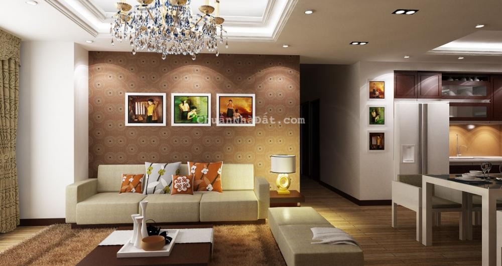 Cho thuê căn hộ 3PN 2VS chung cư Anland Complex full đồ giá 14 triệu/tháng