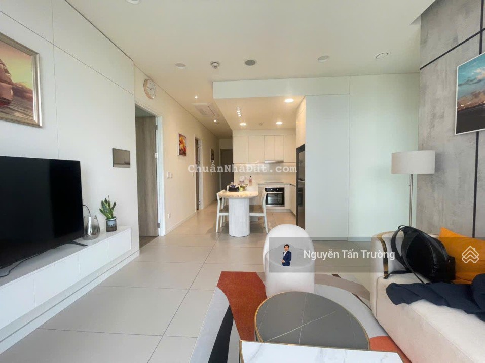 Tấn Trường: Cho thuê 2PN full nội thất - tháp T2 Zeit River - 88m2 giá 33 triệu (net)