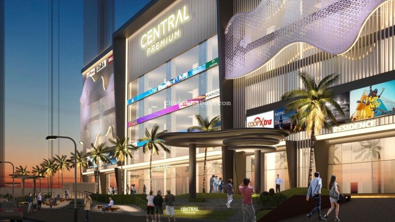 Cần Cho thuê gấp CH 2PN 1WC Full NT - DT 60m2 giá cực tốt chỉ 12tr CC Central Premium P5Q8. Có TTTM