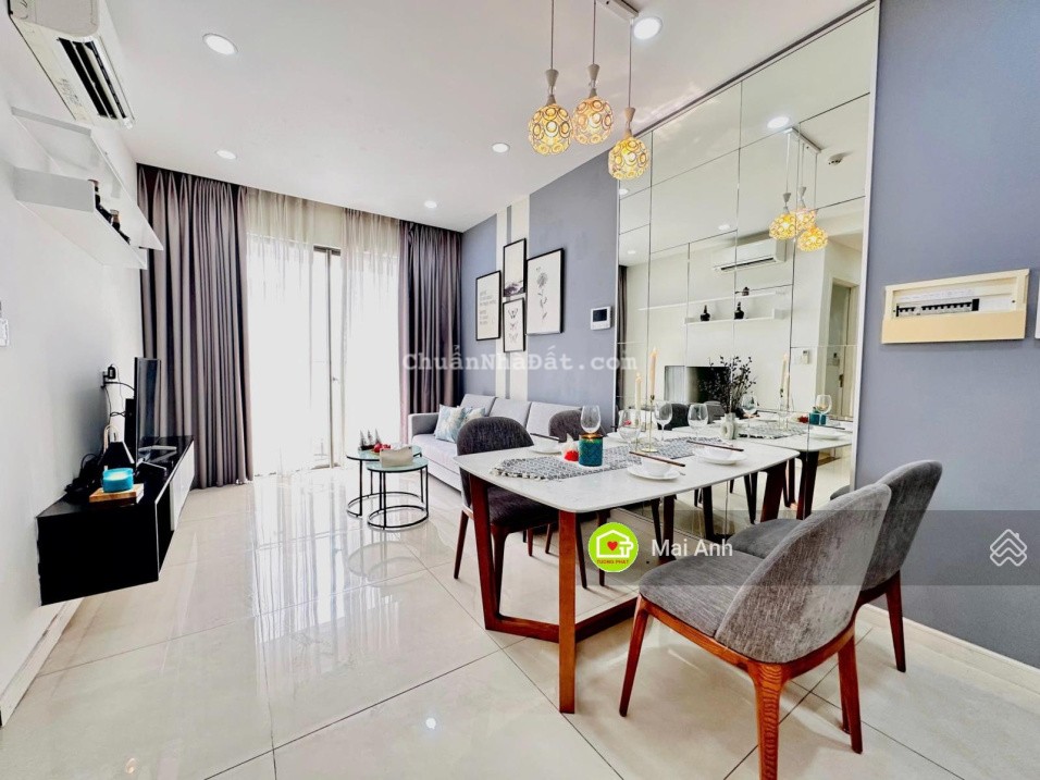 Cho thuê Millennium 2PN - 2WC 71m2. Đầy đủ nội thất - Giá 17 triệu/tháng