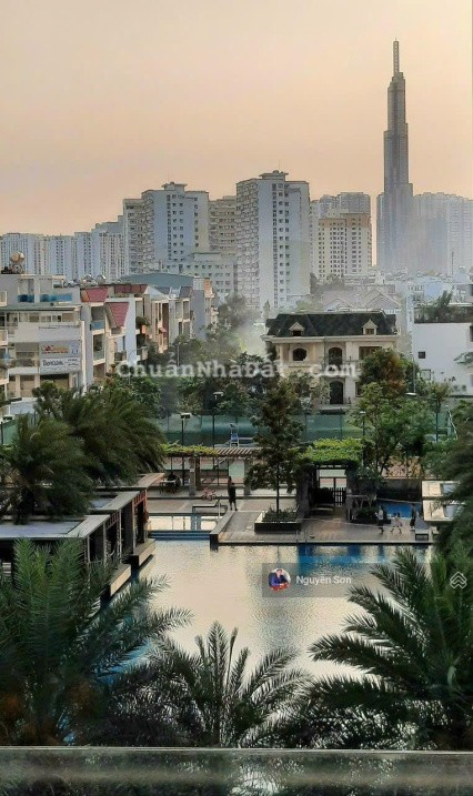 Cho thuê CH The Estella An Phú, 98m2, 2PN nội thất đầy đủ, giá 21,5 tr/th. Lầu cao, ban công dài