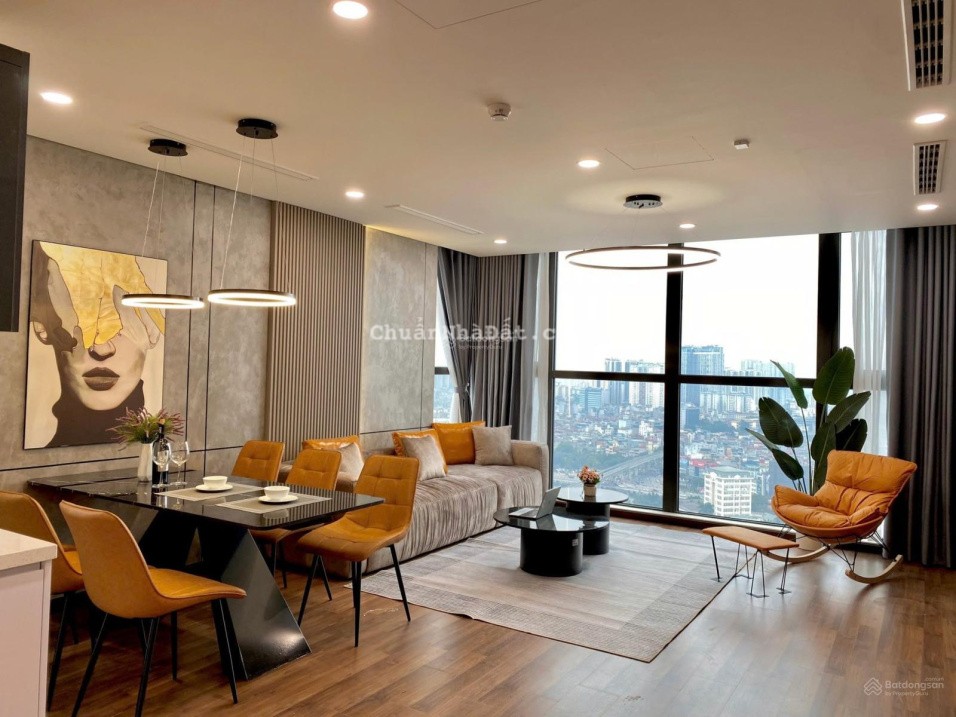 Chính chủ cho thuê 3 ngủ đủ đồ 128m2 tại SkyPark số 3 Tôn Thất Thuyết giá 28tr. 0973,;261.:093