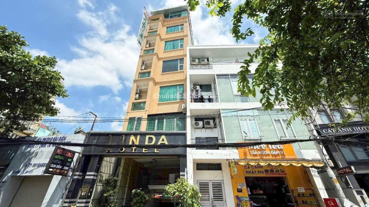Hàng hiếm - ngộp bank bán gấp khách sạn 7 tầng 22p - thang máy 6,5x22m đường Số 8, P11