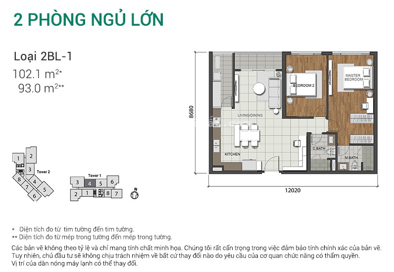 Bán CC Estella Heights, 11.0 tỷ all in, 102m2, 2PN, 2WC, pháp lý rõ ràng: Sổ hồng sang tên ngay