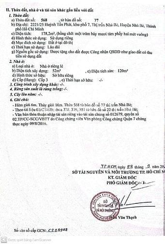 Chính chủ bán nhà giá tốt nhất khu vực Nhà Bè