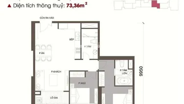 Bán căn hộ 120m2 căn góc tầng 30 view hồ siêu đẹp