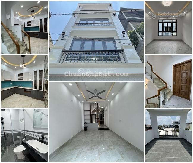 Nhà phố 3 lầu, mới 100% xe hơi đổ cách nhà 10m khu VIP Nguyễn Văn Đậu - Gần Phan Đăng Lưu