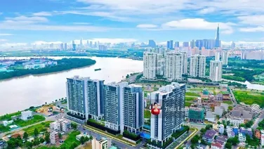 Căn góc 3PN One Verandah - 105m2 - view sông & thành phố - Giá tốt 9.80tỷ - nội thất cao cấp