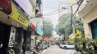 Bán nhà mặt ngõ 38 Yên Lãng - Đống Đa, mặt tiền kinh doanh, vỉa hè 1.5m, 29,9 tỷ, 77m2, mặt tiền 5m