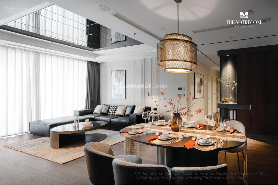 Bán CH 3PN The Matrix One, 115tr/m2, 130m2, nội thất đẹp Lê Quang Đạo, Mễ Trì, Nam Từ Liêm, Hà Nội