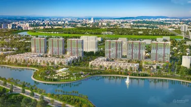 Chính chủ chuyển nhượng căn góc 3pn 96.87m2 tầng đẹp, view hồ dự án Khai Sơn City LH: 0981 649 ***