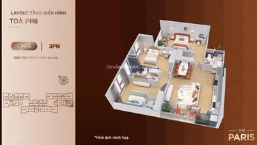 Em bán căn góc 3PN 95m2 Phân khu The Paris đóng tiến độ giãn 2027 nhận nhà, nhận chiết khấu 10.5%