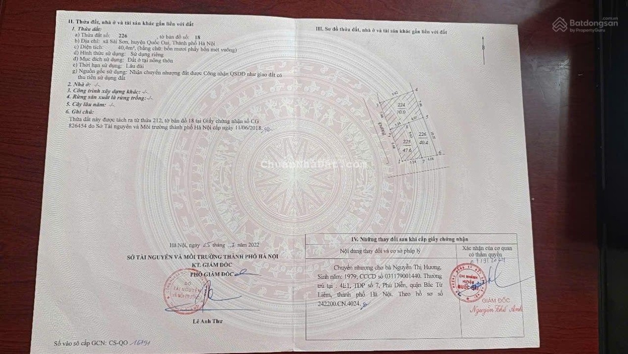 CC bán nhà 3.5 tầng tại Sài Sơn, Quốc Oai