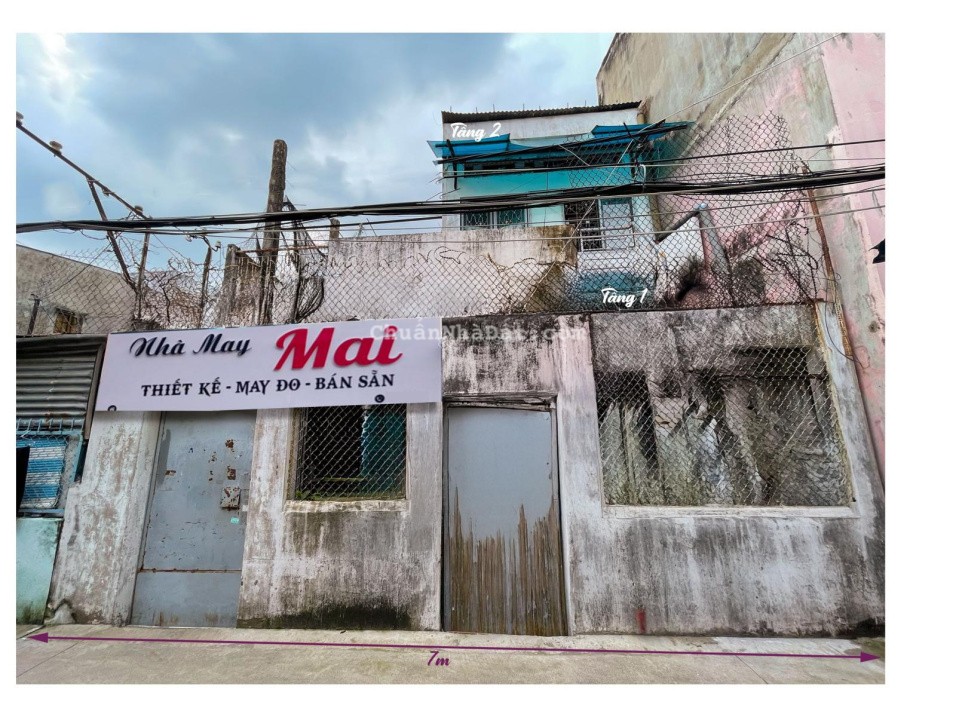 Chỉ 4,8 tỷ (50 triệu/m2) nhà 2 tầng 7x15m ~ 95m2 Đ. Bình Đông Quận 8