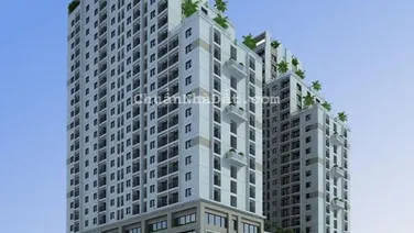 Cho thuê CC Geleximco Southern Star, Giải Phóng, Hoàng Mai, 64m2, 2pn 2vs, full đồ, 13 tr/th