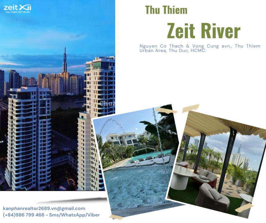 Thu Thiem Realty: căn 01 PN tại Zeit River - giá đang rất tốt và đáng mua gấp nhất lúc này