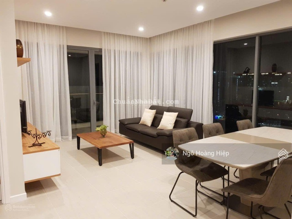 Cho thuê 3PN 117m2 40 triệu/tháng nhà đẹp tầng cao Chung Cư Đảo Kim Cương Quận 2