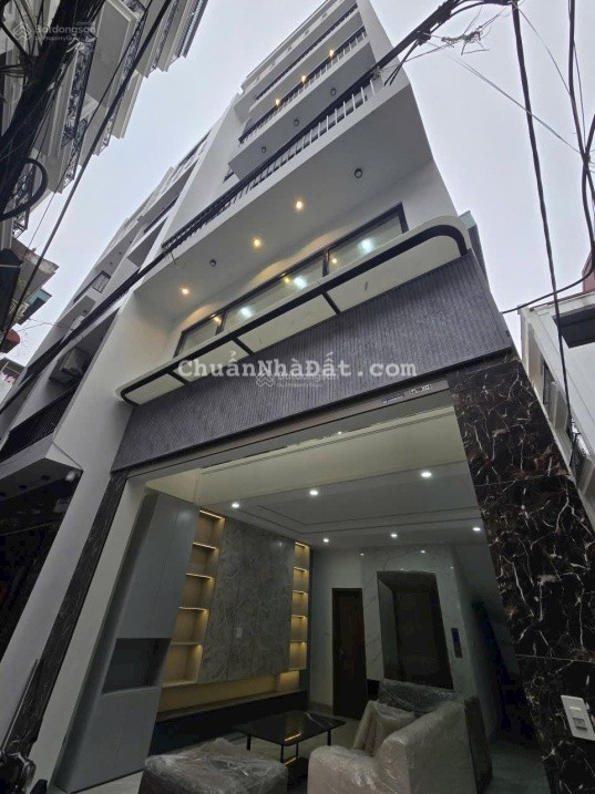 Rẻ nhất Thạch Bàn nhà mới 46m x 6 tầng thang máy, ô tô đỗ cổng hơn 7 tỷ